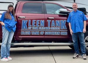 Sam and Lori Lohrer of Kleen Tank of Southern Ohio